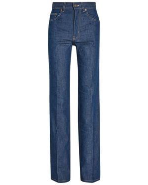 Chloé Straight-Leg Jeans - Blue