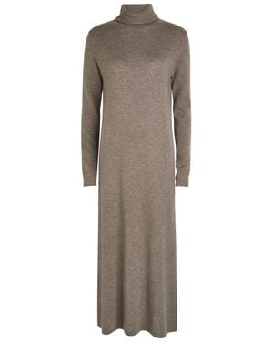 Lisa Yang Ailina Cashmere Midi Dress - Brown