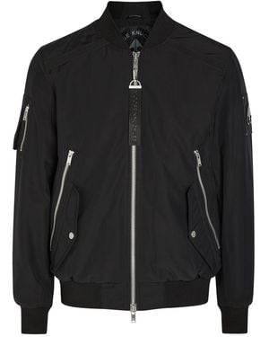 Moose Knuckles Courville Shell Bomber Jacket - Black