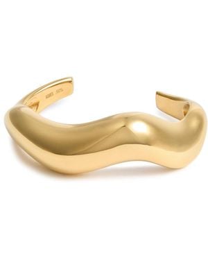 AGMES Astrid Large Gold Vermeil Cuff - Metallic
