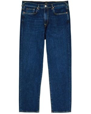 Paul Smith Relaxed Tapered-Leg Denim Jeans - Blue