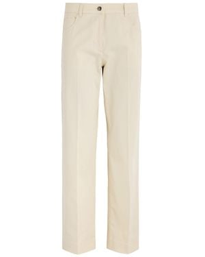 Moncler Straight-Leg Jeans - Natural