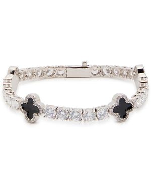 CERNUCCI Motif Tennis Bracelet - White
