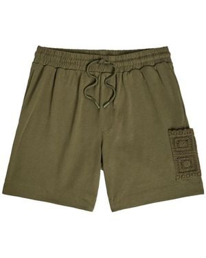 CHE Inigo Crot And Jersey Shorts - Green
