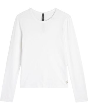 Vuori Lux Stretch-Jersey Top - White