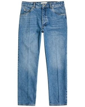 Studio Nicholson Cowboy Straight-Leg Jeans - Blue