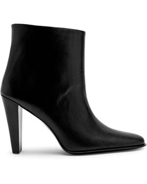 Jude Fete 105 Leather Ankle Boots - Black