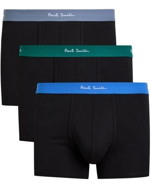 Paul Smith Stretch-Cotton Trunks - Black
