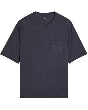 Officine Generale Benny Jersey T-Shirt - Blue