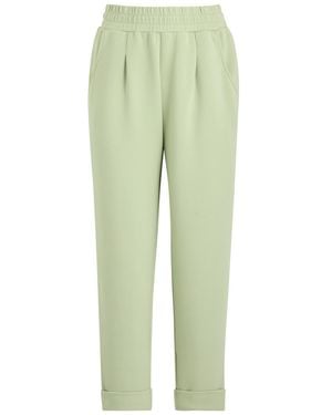 Varley The Rolled Cuff Pant 25 Stretch-Jersey Sweatpants - Green