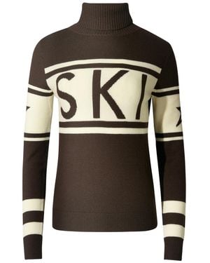 Perfect Moment Schild Roll-Neck Merino Wool Sweater - Black