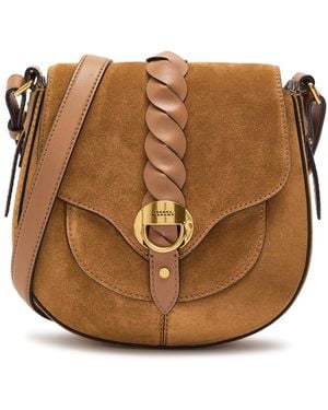 Isabel Marant Altay Small Suede Shoulder Bag - Brown