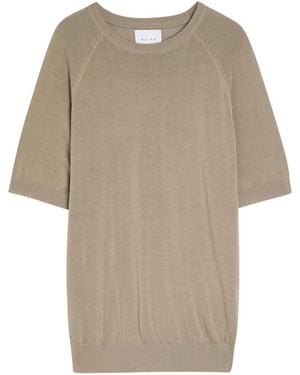 Raith Riera Knit T-Shirt - Natural