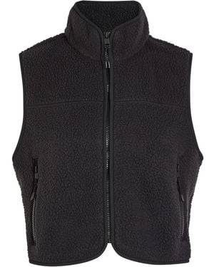 Vuori Alpine Fleece Gilet - Black