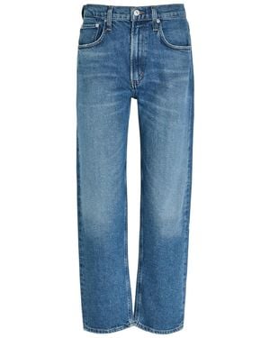 Citizens of Humanity Delfina Straight-Leg Jeans - Blue