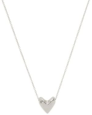 Otiumberg Roscida Heart Necklace - White