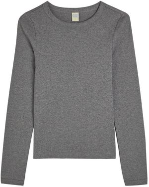 Flore Flore Max Cotton T-Shirt - Grey