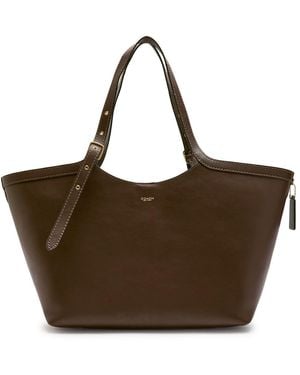 COACH Gramercy Leather Tote - Brown