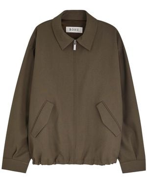 Rohe Blouson Wool Jacket - Green