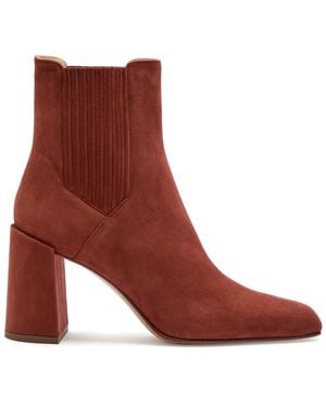 Gabriela Hearst Luke 70 Suede Ankle Boots - Brown