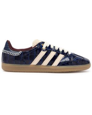 Wales Bonner Adidas X Adidas X Leather Trainers - Blue