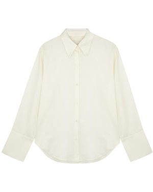 Citizens of Humanity Camilla Satin Shirt - White