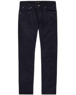 Nudie Jeans Lean Dean Slim-Leg Jeans - Blue
