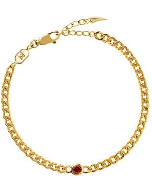 Missoma January Birthstone 18Kt Vermeil Bracelet - Metallic