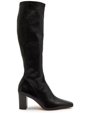Jude Memo 75 Leather Knee-High Boots - Black