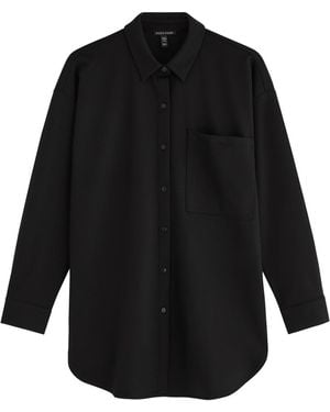 Eileen Fisher Jersey Shirt - Black