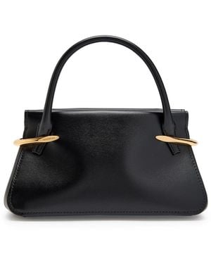Givenchy Pinch Mini Leather Top Handle Bag - Black