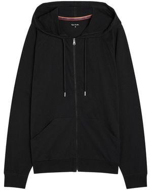 Paul Smith Hooded Cotton Sweatshirt - Black