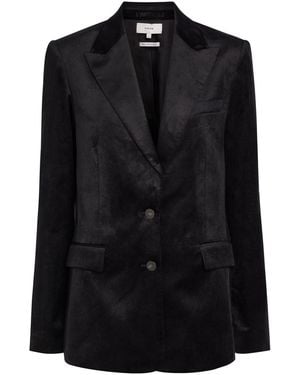 Vince Velvet-Corduroy Blazer - Black