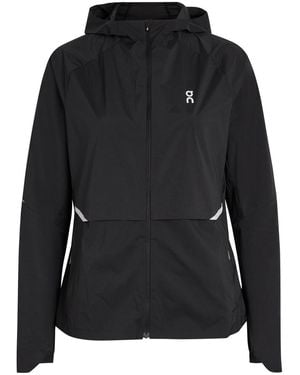 On Shoes Core Hooded Shell Jacket - Black