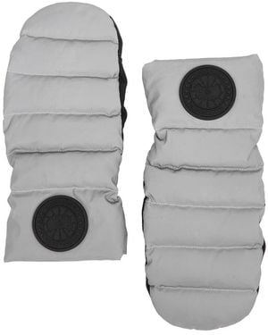 Canada Goose Reflective Quilted Mittens, Mittens - Grey