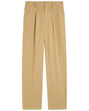 Polo Ralph Lauren Straight-Leg Twill Trousers - Natural