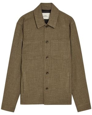 Les Deux Marseille Woven Jacket - Green