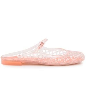 Tory Burch Mellow Jelly Mary Jane Mules - Pink