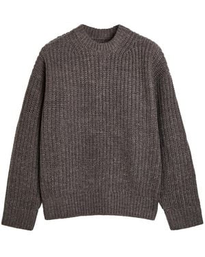 MKI Miyuki-Zoku Ribbed Knit Jumper - Grey