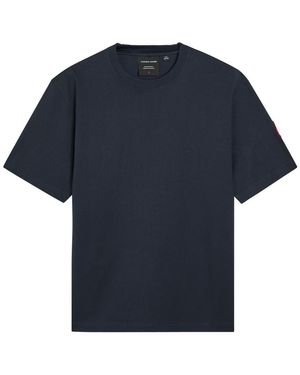 Canada Goose Novo Logo Cotton T-Shirt - Blue
