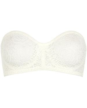 Wacoal Halo Lace Strapless Bra - White