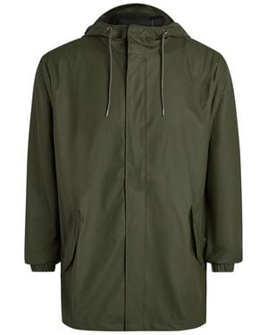 Rains Fishtail Waterproof Jacket - Green