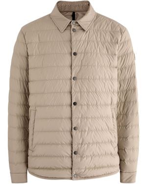 Moncler Bourdon Quilted Shell Jacket - Natural