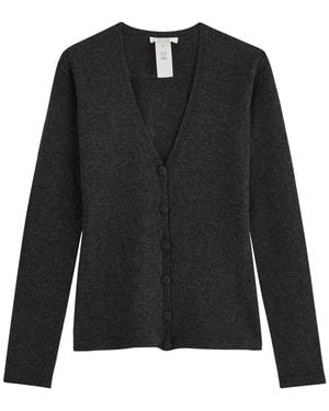 The Row Imperia Cashmere Cardigan - Black