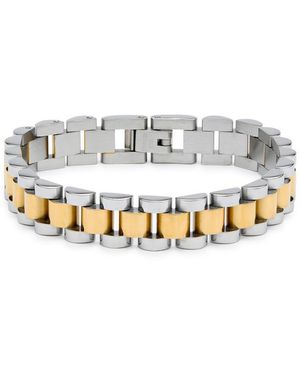 Anisa Sojka Two-Tone Chain Bracelet - White