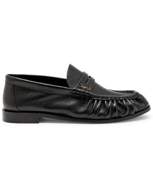 Saint Laurent Le Loafer 15 Leather Loafers - Black