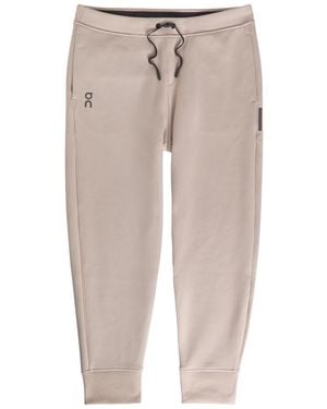On Shoes Focus Tech Cott-Blend Joggers - Natural
