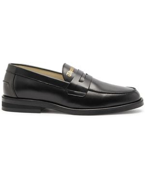 Duke & Dexter Wilde Thank You Good Night Leather Loafers - Black