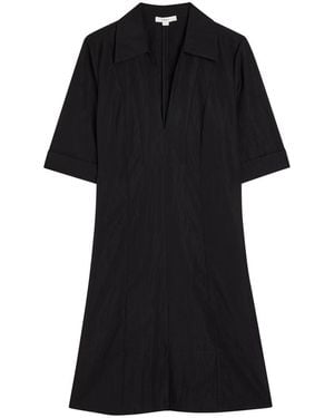 Vince Lyocell-Blend Mini Dress - Black