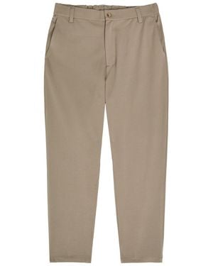 Raith Tapered-Leg Woven Pants - Natural